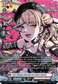 Toko Kirigaya [Drawing the Future Closer] (GBPR) - DZ-TBP01: BanG Dream! Girls Band Party! - Cardfight Vanguard card