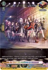 Our Band Life continues to resonate! (GBPR) - DZ-TBP01: BanG Dream! Girls Band Party! - Cardfight Vanguard card