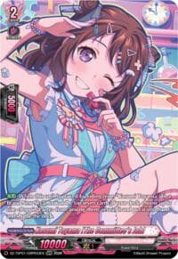Kasumi Toyama [The Committee's Job Job] (GBPR) - DZ-TBP01: BanG Dream! Girls Band Party! - Cardfight Vanguard card
