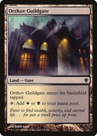 Orzhov Guildgate - Commander 2013 - Magic: The Gathering card
