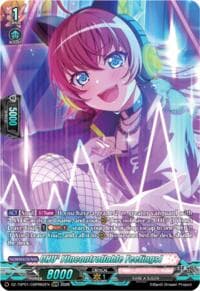 CHU2 [Uncontrollable Feelings] (GBPR) - DZ-TBP01: BanG Dream! Girls Band Party! - Cardfight Vanguard card