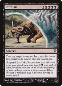 Phthisis - Commander 2013 - Magic: The Gathering card