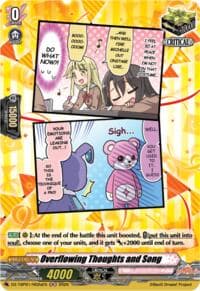 Overflowing Thoughts and Song (E) (H) - DZ-TBP01: BanG Dream! Girls Band Party! - Cardfight Vanguard card