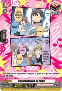 Accumulation of Time (A) (H) - DZ-TBP01: BanG Dream! Girls Band Party! - Cardfight Vanguard card