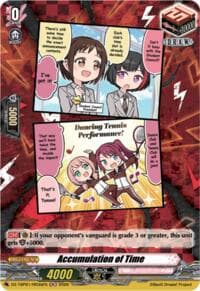 Accumulation of Time (B) (H) - DZ-TBP01: BanG Dream! Girls Band Party! - Cardfight Vanguard card