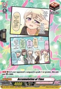 Accumulation of Time (C) (H) - DZ-TBP01: BanG Dream! Girls Band Party! - Cardfight Vanguard card