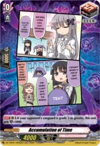 Accumulation of Time (D) (H) - DZ-TBP01: BanG Dream! Girls Band Party! - Cardfight Vanguard card