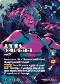 Juri Han, Thrill-Seeker - Challenger Series: Street Fighter 6 - Series 2 - UniVersus card