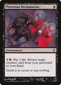 Phyrexian Reclamation - Commander 2013 - Magic: The Gathering card
