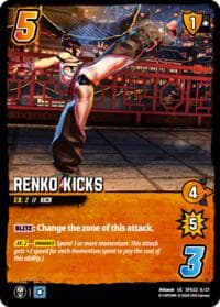 Renko Kicks - Challenger Series: Street Fighter 6 - Series 2 - UniVersus card