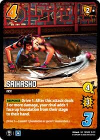 Saihasho - Challenger Series: Street Fighter 6 - Series 2 - UniVersus card
