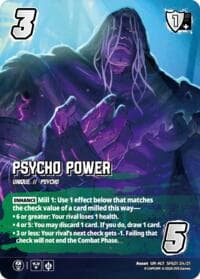 Psycho Power (Alternate Art) - Challenger Series: Street Fighter 6 - Series 2 - UniVersus card