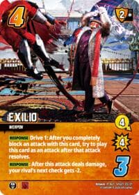 Exilio (Alternate Art) - Challenger Series: Street Fighter 6 - Series 2 - UniVersus card