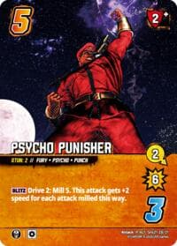 Psycho Punisher (Alternate Art) - Challenger Series: Street Fighter 6 - Series 2 - UniVersus card