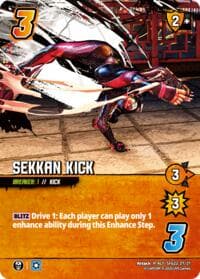 Sekkan Kick (Alternate Art) - Challenger Series: Street Fighter 6 - Series 2 - UniVersus card
