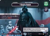 Darth Vader - Might of the Empire (Showcase) - Homeworlds - Star Wars: Unlimited card