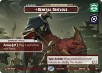 General Grievous - Separatist Warlord (Showcase) - Homeworlds - Star Wars: Unlimited card
