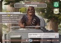 Chewbacca - Relentless Rebel (Showcase) - Homeworlds - Star Wars: Unlimited card