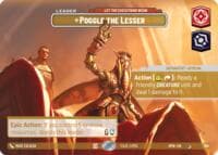 Poggle the Lesser - Let the Executions Begin (Showcase) - Homeworlds - Star Wars: Unlimited card