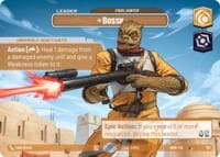 Bossk - Cruel Hunter (Showcase) - Homeworlds - Star Wars: Unlimited card