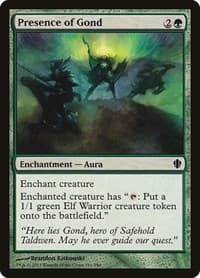 Presence of Gond - Commander 2013 - Magic: The Gathering card