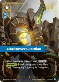 Clocktower Guardian - Radiance - Riftbound: League of Legends Trading Card Game card