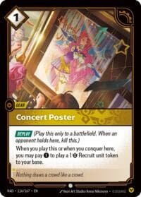 Concert Poster - Radiance - Riftbound: League of Legends Trading Card Game card