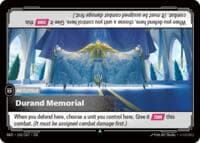 Durand Memorial - Radiance - Riftbound: League of Legends Trading Card Game card