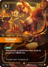 Evelynn, Consuming (Alternate Art) - Radiance - Riftbound: League of Legends Trading Card Game card