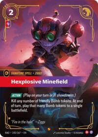Hexplosive Minefield - Radiance - Riftbound: League of Legends Trading Card Game card