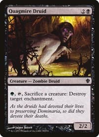 Quagmire Druid - Commander 2013 - Magic: The Gathering card