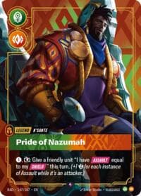 K'Sante, Pride of Nazumah - Radiance - Riftbound: League of Legends Trading Card Game card