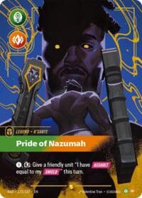 K'Sante, Pride of Nazumah (Overnumbered) - Radiance - Riftbound: League of Legends Trading Card Game card