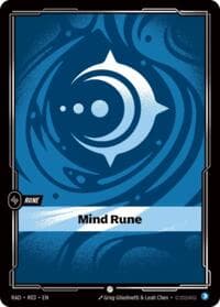 Mind Rune - Radiance - Riftbound: League of Legends Trading Card Game card