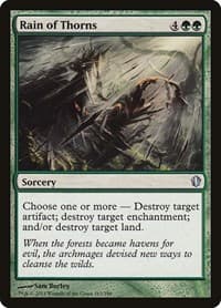 Rain of Thorns - Commander 2013 - Magic: The Gathering card