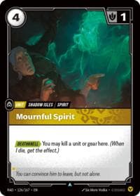 Mournful Spirit - Radiance - Riftbound: League of Legends Trading Card Game card