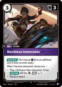 Reckless Innovator - Radiance - Riftbound: League of Legends Trading Card Game card