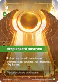Resplendent Rostrum - Radiance - Riftbound: League of Legends Trading Card Game card