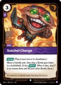 Satchel Charge - Radiance - Riftbound: League of Legends Trading Card Game card