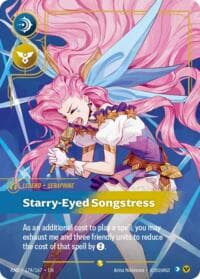 Seraphine, Starry-Eyed Songstress (Overnumbered) - Radiance - Riftbound: League of Legends Trading Card Game card