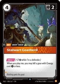Stalwart Goatherd - Radiance - Riftbound: League of Legends Trading Card Game card