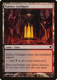 Rakdos Guildgate - Commander 2013 - Magic: The Gathering card