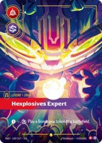 Ziggs, Hexplosives Expert (Overnumbered) - Radiance - Riftbound: League of Legends Trading Card Game card