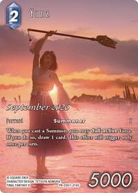 Yuna - FF: Promo Cards - Final Fantasy TCG card