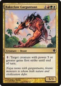 Rakeclaw Gargantuan - Commander 2013 - Magic: The Gathering card