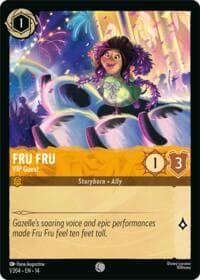 Fru Fru - VIP Guest - Hyperia City - Disney Lorcana card