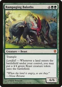 Rampaging Baloths - Commander 2013 - Magic: The Gathering card