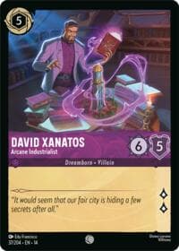 David Xanatos - Arcane Industrialist - Hyperia City - Disney Lorcana card