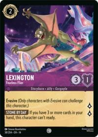 Lexington - Fearless Flier - Hyperia City - Disney Lorcana card