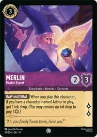 Merlin - Bauble Expert - Hyperia City - Disney Lorcana card